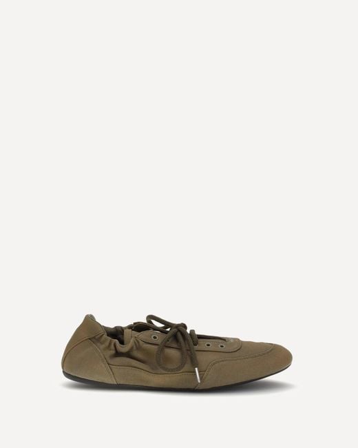 Prada Green Collapse Sneakers