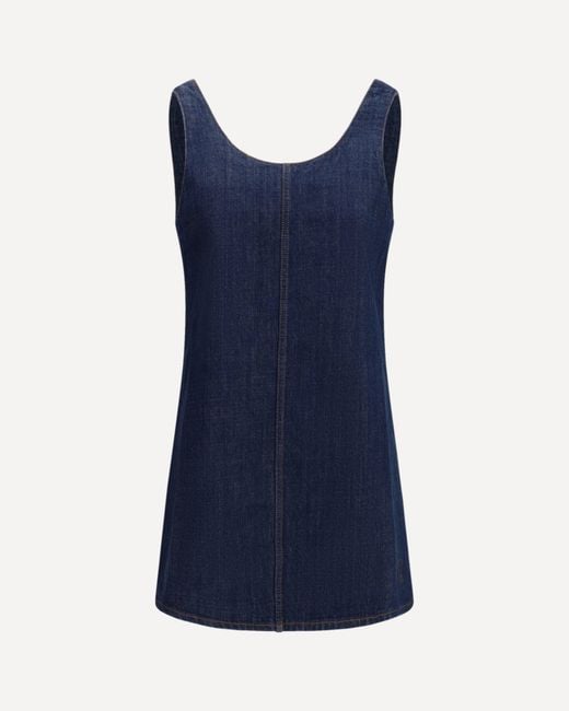 AMI Blue A-Line Dress