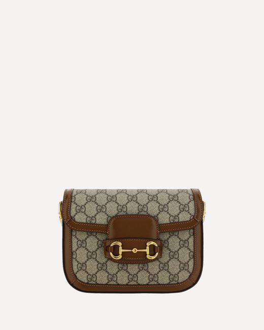 Gucci Gray 1955 Mini Horsebit Shoulder