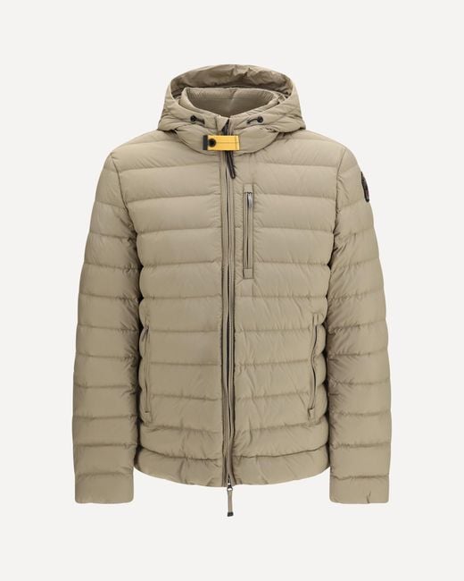 Parajumpers Natural Last Minute Quilted Down Jacket for men