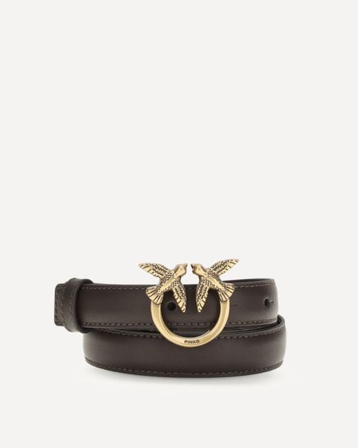 Pinko White Love Berry Belt