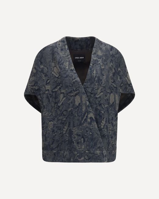 Giorgio Armani Blue Jacket