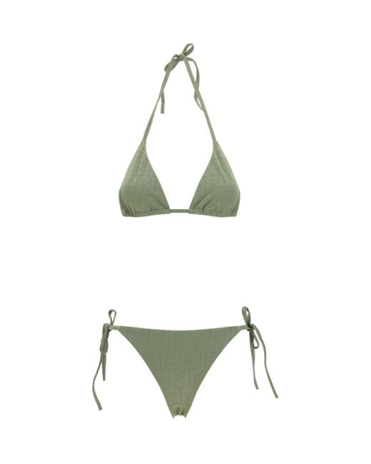 Fendi Green Swimwear