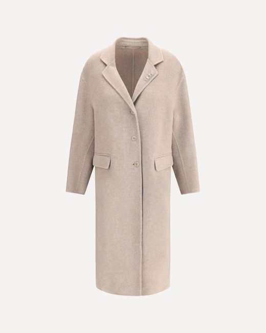 Cappotto di Ermanno Scervino in Natural