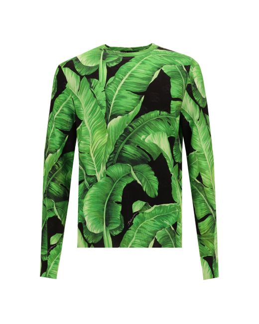 Dolce & Gabbana Green Knitwear for men