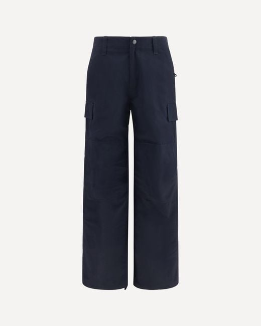 Burberry Blue Sidcot Cargo Pants for men