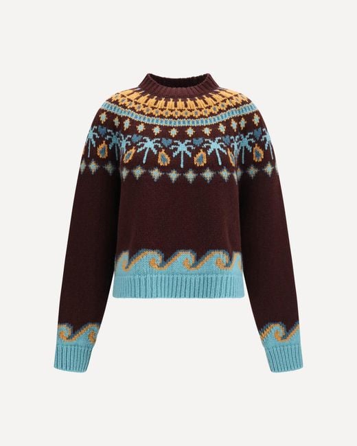 Alanui Black Sweet Winter Wool Sweater