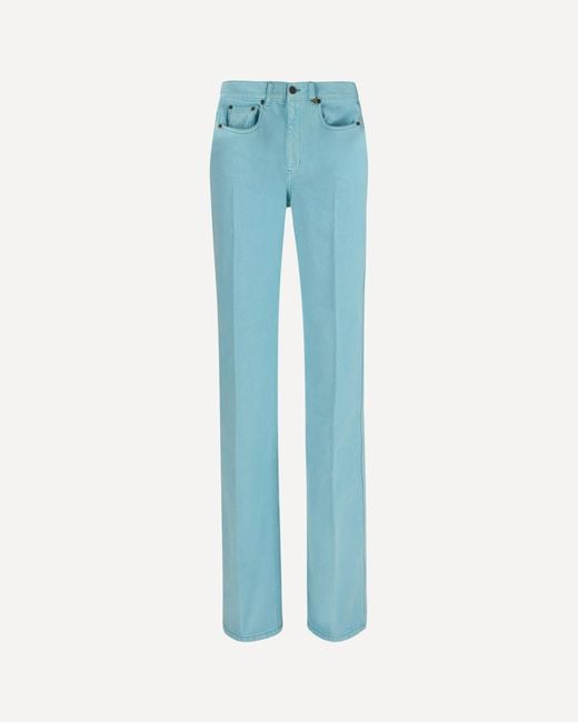 Chloé Blue Straight-Leg Jeans