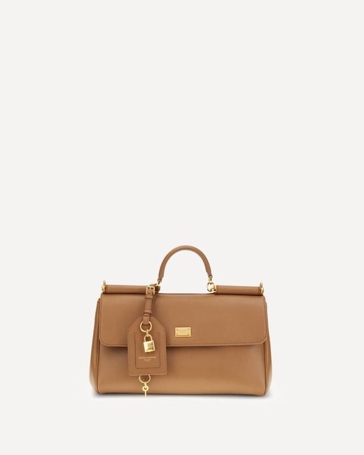 Dolce & Gabbana Natural My Sicily Handbag