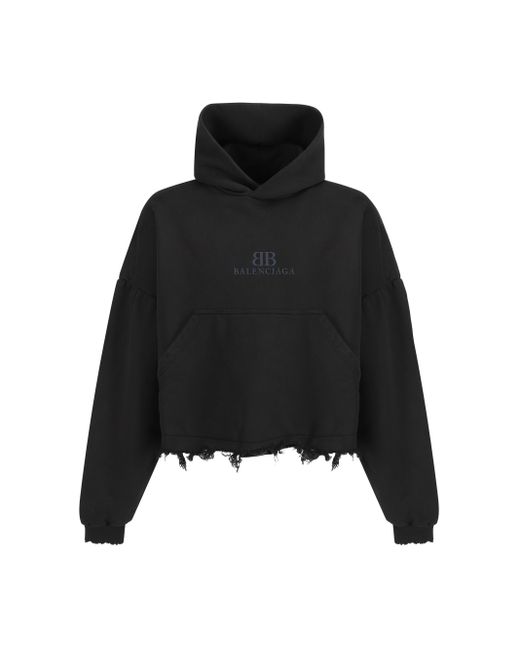 Balenciaga Black Sweatshirts for men