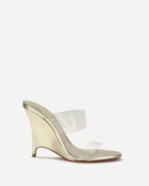 Christian Louboutin White Solo Zee Mules