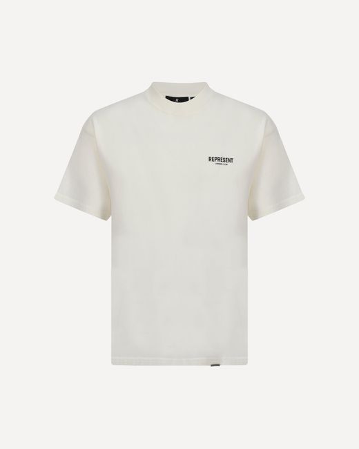 T-Shirt di Represent in White da Uomo