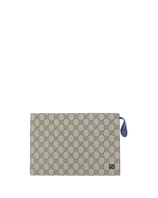 Gucci Clutches in Gray for Men Lyst