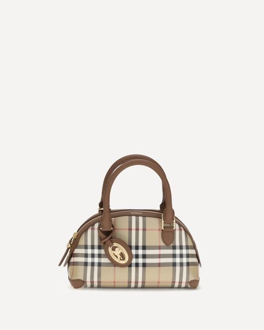 Burberry Natural Mini Primrose Top Handle Bag