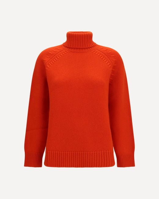 P.A.R.O.S.H. Red P. A.R. O.S. H. Turtleneck Cashmere Sweater