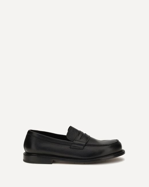 Premiata White Leather Loafer for men