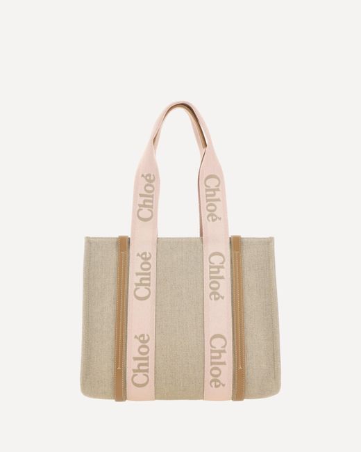 Chloé Natural Woody Shoulder Bag