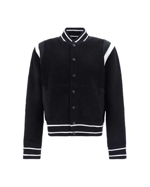 Givenchy Black College Jacket for men