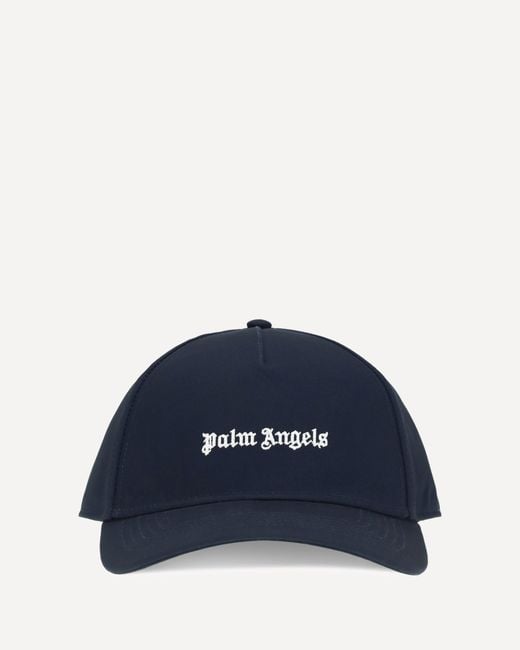 Palm Angels Blue Baseball Cap for men