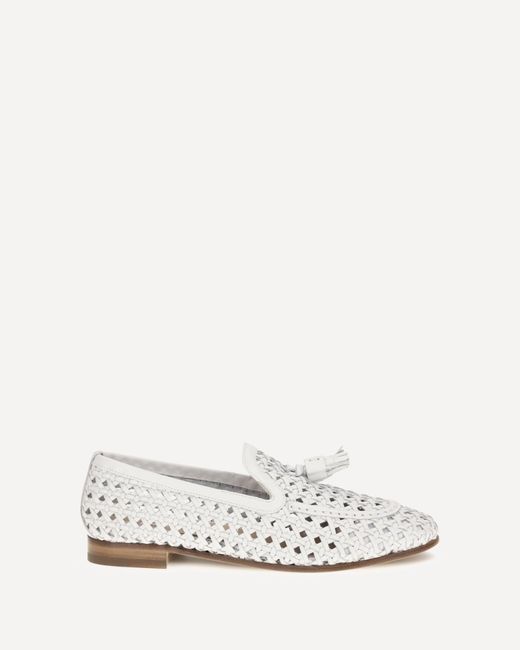 Fratelli Rossetti White Leather Loafers