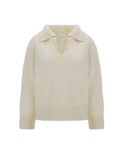 Lisa Yang White Kerry Sweater