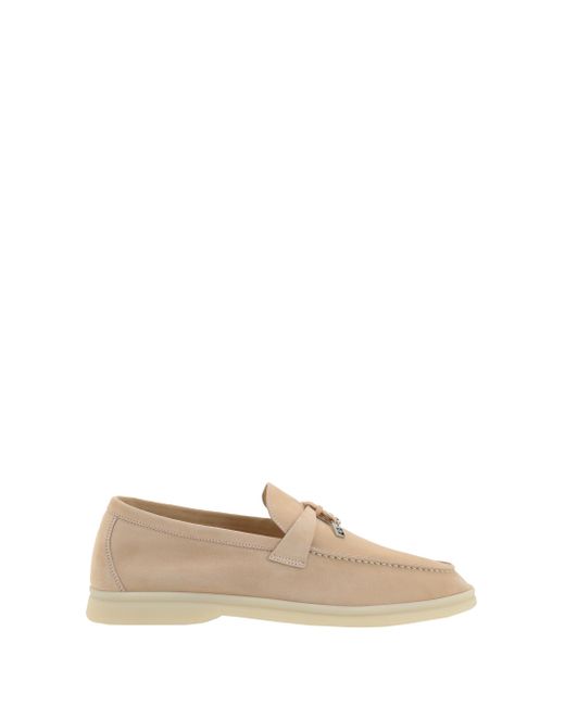 Loro Piana Natural Loafers