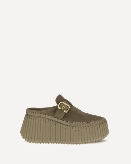 Chloé Green Nama Sabot