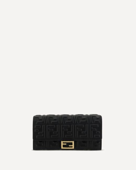 Fendi White Chain Wallet