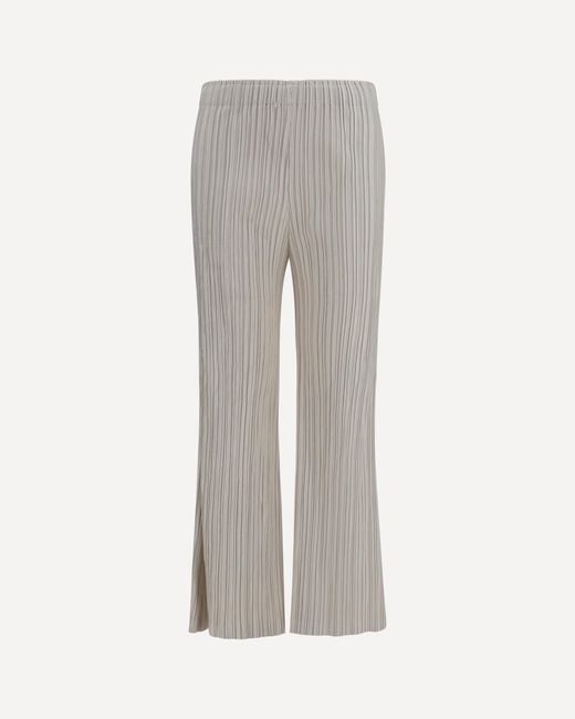 GONGDID DESIGN Gray Corduroy Palazzo Pants