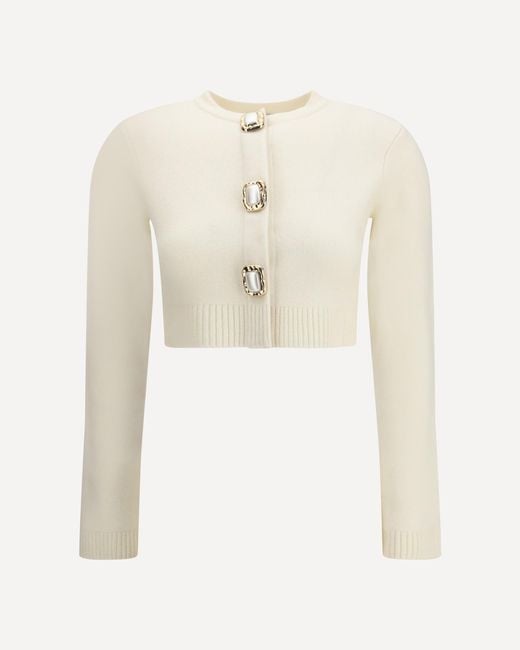 Cardigan di Self-Portrait in White