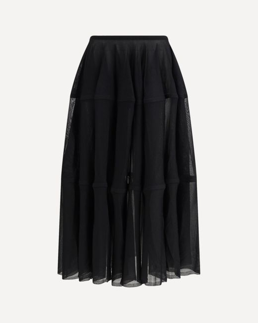 Alaïa Black Alaã¯A Peplum Skirt