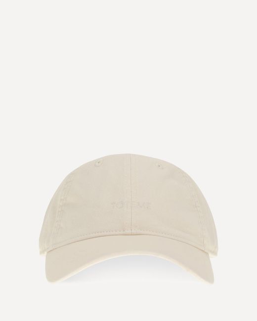 Totême  Natural Cotton Baseball Cap