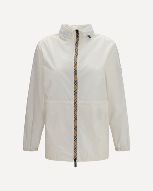 Burberry White Jacket Blackpool Nylon