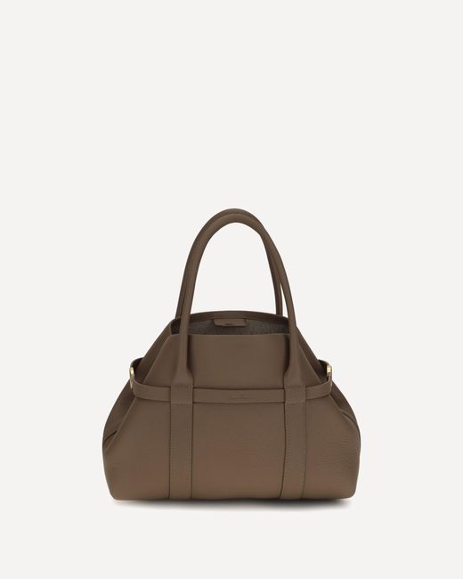 Loro Piana Brown Small Ghiera Shoulder Bag