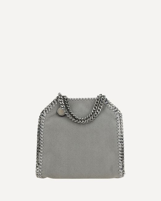 Stella McCartney Gray Tiny Shaggy Handbag