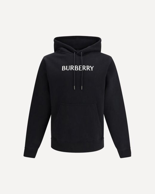 Burberry Black Simon Hoodie for men