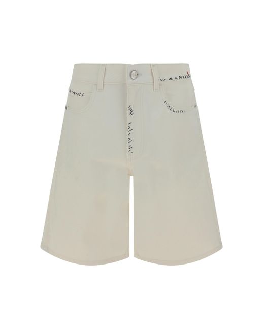 Marni White Bermuda Shorts for men