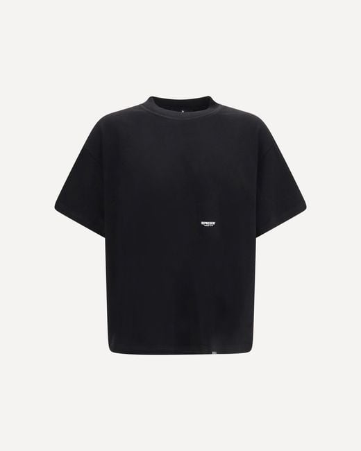 Represent Black Micro Owners Club T-Shirt for men