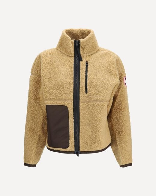 Canada Goose Natural Simcoe Zip Sweatshirt