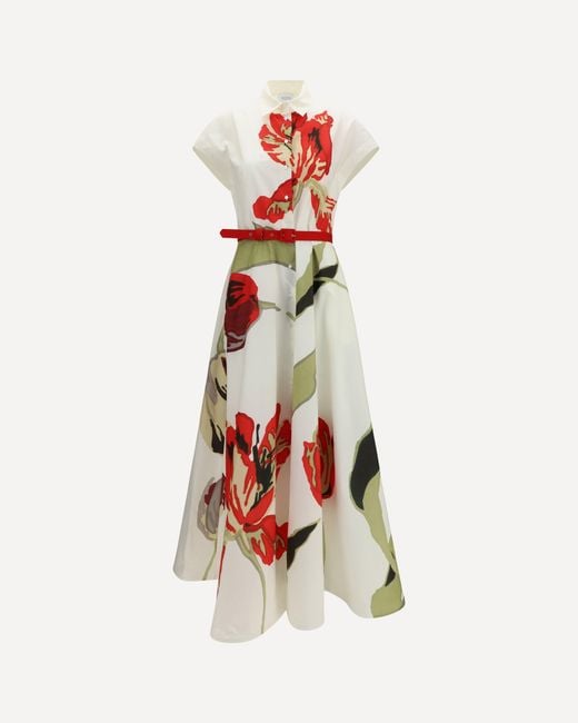 Sara Roka White Elodie Dress