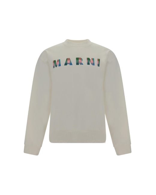Marni Gray Sweatshirt for men