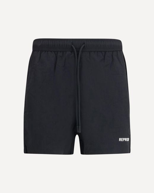 Represent Blue Drawstring Swim Shorts for men