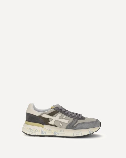 Premiata White Mick Sneakers for men