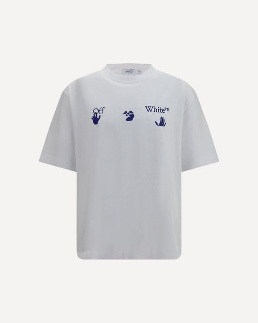 Off-White c/o Virgil Abloh Gray Skate T-Shirt Arrow With Bacco for men