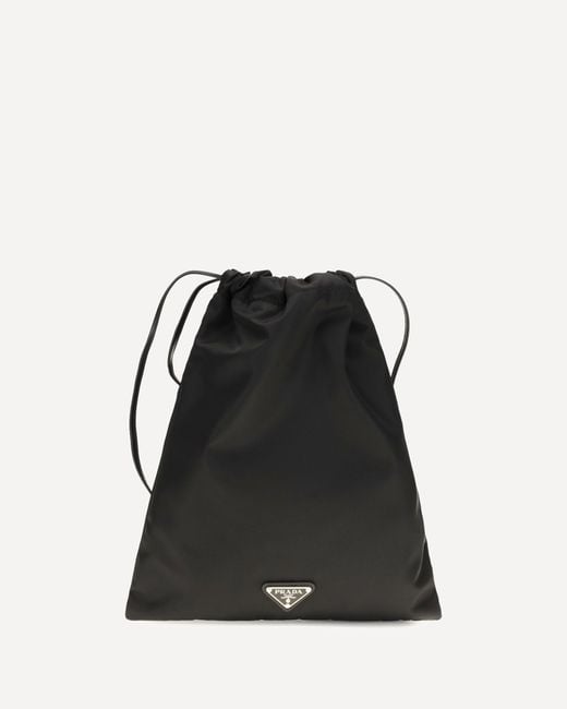 Prada Black Wish Re-Nylon Clutch
