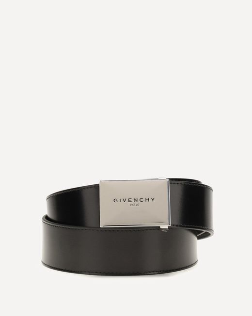 Givenchy Black Reversible Leather Belt for men