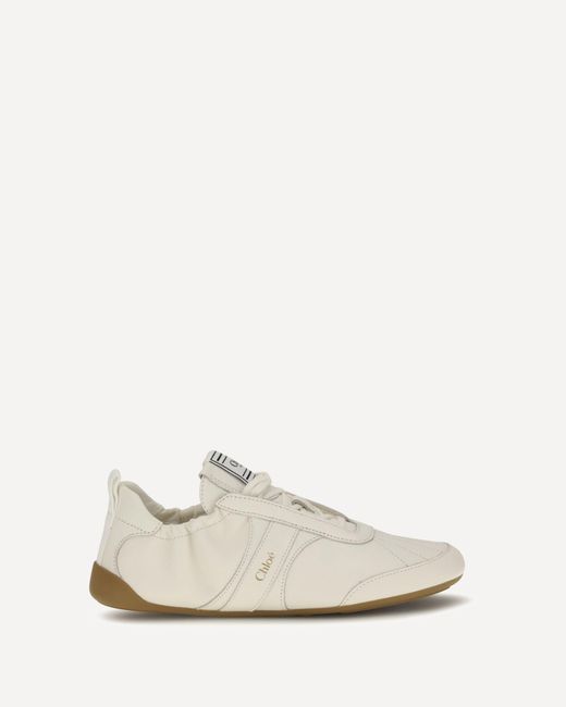 Chloé White Kick Sneakers