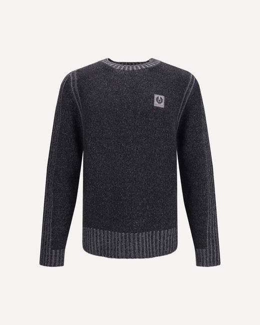 Belstaff Men's Blue Seasonal Watch Sweater