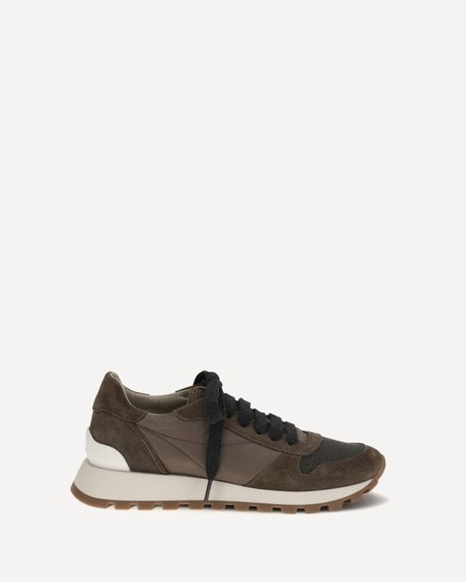 Brunello Cucinelli White Active Sneakers
