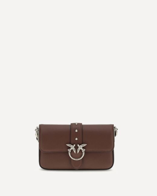 Pinko Brown Baby Love Shoulder Bag